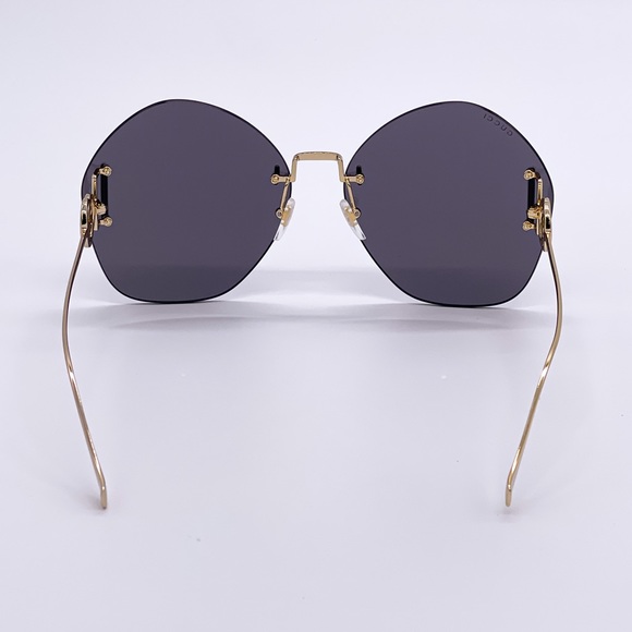 NEW GUCCI WOMEN GREY SUNGLASSES - Picture 7 of 10